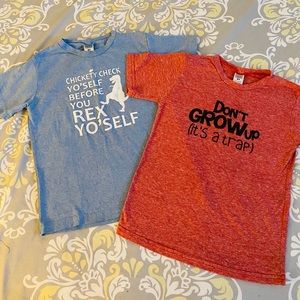 Two boys t-shirts by Urban Smalls 👕